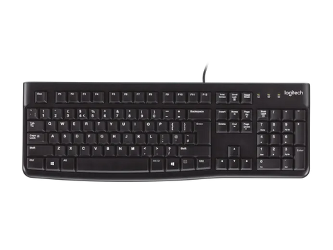 Logitech K120 Corded Keyboard USB