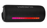 Volkano Rave Series Portable Bluetooth Speaker  - Black with grey buttons