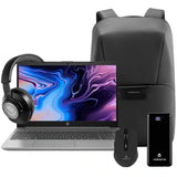 HP 250 (8GB/256SSD) Exec Bundle includes Backpack, mouse, bluetooth headphone and 10 000mah powerbank