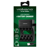 Volkano Extra Series 4-Battery Recharger AA/AAA