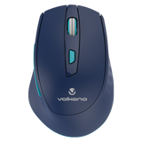 Volkano Chrome Series 2.4Ghz Wireless Ergonomic - Blue