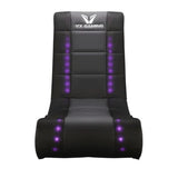 VX Gaming Electra Series Rocking Gaming Chair with LED lights