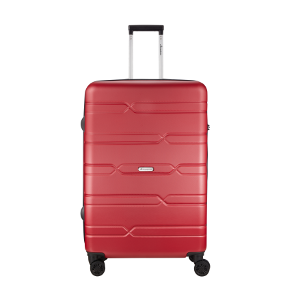 Travelwize Bondi ABS 4-Wheel Spinner Luggage Red