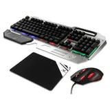 VX Gaming Combat series metal keyboard, mouse, mousepad combo