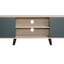 Everfurn Laurel Tal TV Stand 1600w, Two Cupboards
