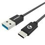 Rocka Blitz series USB Type C to USB v3.0 cable 1.5 meter - metal flexi cable