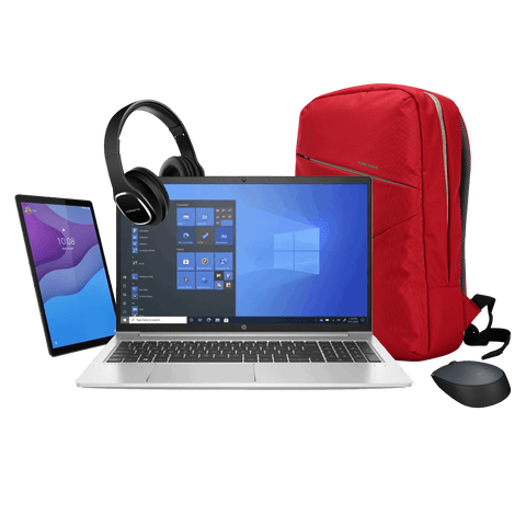 HP i3 W11P (8GB/256SSD) Red Bundle