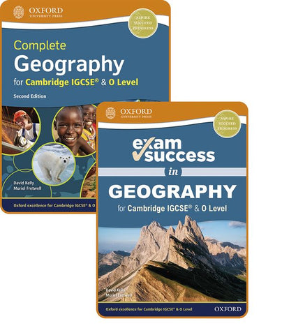 IGCSE Complete Geography Student Book & Exam Success Guide Bundle