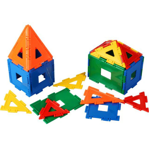 Geometric Shapes - House Building Engineer Kit (120 Piece) – Elex ...