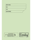 CROXLEY JD283 Attendance Registers 14 Leaves Manila Cover A4