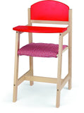 Viga Dolls High Chair (Feeding Chair) Red