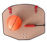 Kids Basketball Hoop With Wooden Backboard, Pump & Ball