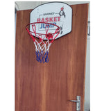Kids Basketball Hoop With Wooden Backboard, Pump & Ball