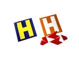 Creatives Toys Thinking Puzzles - Letter H/ F