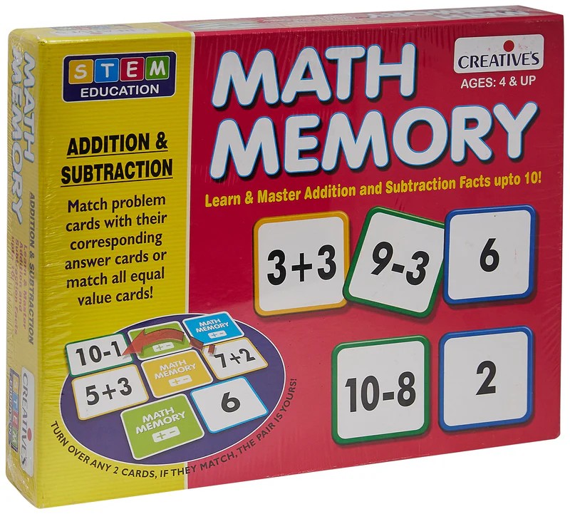 Memory Based Math Creatives - Math Memory Multiplication/Addition & Subtraction – Elex ...