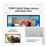 Apple Studio Display MFEX4SO/A 27-inch 5120 x 2880p 5K 16:9 60Hz 15ms IPS LCD Monitor