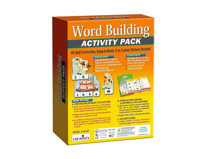 Creatives - My Activity Pack- Word Building – Elex Academic Bookstore
