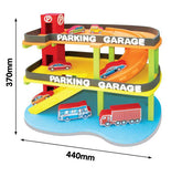 SUNTA - Parking Garage Playset DIY EVA Foam With Accessories