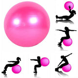 Exercise Yoga Gym Ball Anti Burst -Pink