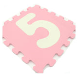 SUNTA - Antibacterial EVA Foam Puzzle Numbers Baby Play mat