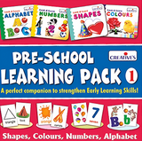 Creatives - Toys Pre-School Learning Pack 1 & 2