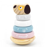 Wooden Toy Stacking Puppy