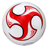 Kids Stitched Red Soccer Ball Size 3
