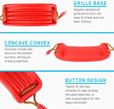 PLAYFREE - Plastic Swing Seat With Rope