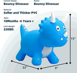 Ride On Hopper Animal Dinosaur With Music Sounds With Pump In Gift Box