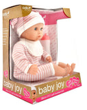 Dollsworld - Newborn Baby Joy Pink Doll (Sleeping Eyes) 38cm (15")
