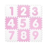 SUNTA - Antibacterial EVA Foam Puzzle Numbers Baby Play mat