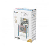 Viga Wooden Toy Kitchen PolarB Pink & Blue