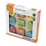 Viga Wooden Cars Shapes
