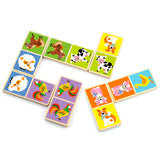 Viga Dominoes Farm Animals 28Pc