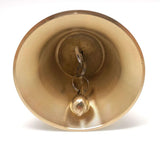 Brass School Bell -6.5cm (Día)-15cm(H) - Each