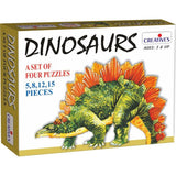 Creatives - Set Of Four Dinosaur Puzzles
