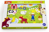 Viga Wooden Puzzle 24Pc