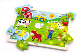 Viga Wooden Puzzle 24Pc