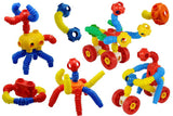 Stretch Tubes and Construction Connectors with Wheels (45 Piece)