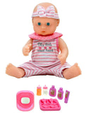Dollsworld - Baby Grace Doll Gift Set With Accessories 25Cm (10")