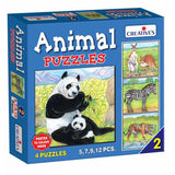 Creatives - 4 Animal Puzzles (Part 1 - 6)