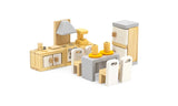 Viga Doll House Furniture Kitchen And Dining Room Playset