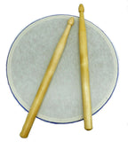 8" Marching Drum - Red & White