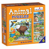 Creatives - 4 Animal Puzzles (Part 1 - 6)