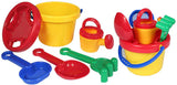 Beach And Garden Bucket And Tools Playset (6 Pieces)