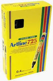Max Frank Artline EK 725 Permanent Markers