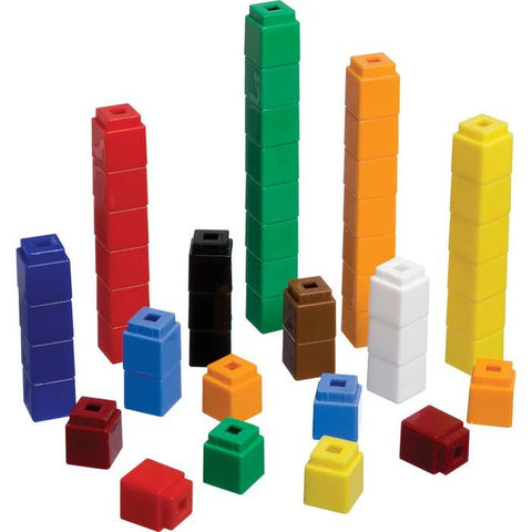Math Stackers Cubes Stacking Counting Cubes - 100 Pieces – Elex Academic Bookstore