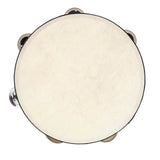8" 20cm Classic Wooden Tambourine Music Instrument - Each