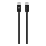 Volkano Cupla Series 5v/2.4a 12w Dual USB-A & USB-C Wall Charger - Black