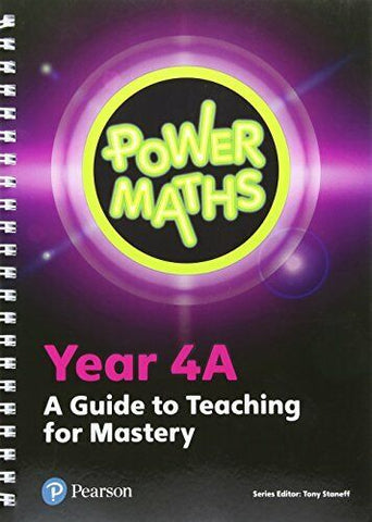 Power Maths Year 4 Teacher Guide 4A (Power Maths Print) Book The Fast Free